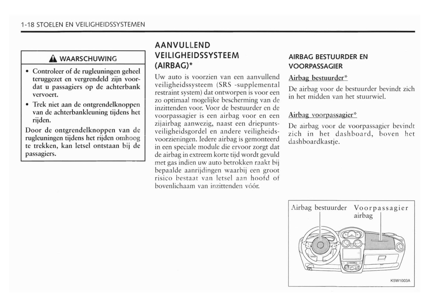 2005-2010 Chevrolet Matiz Gebruikershandleiding | Nederlands