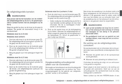 2011-2012 Nissan Qashqai/Qashqai+2 Owner's Manual | Dutch