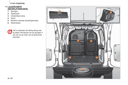 2011-2014 Peugeot Bipper Bedienungsanleitung | Niederländisch