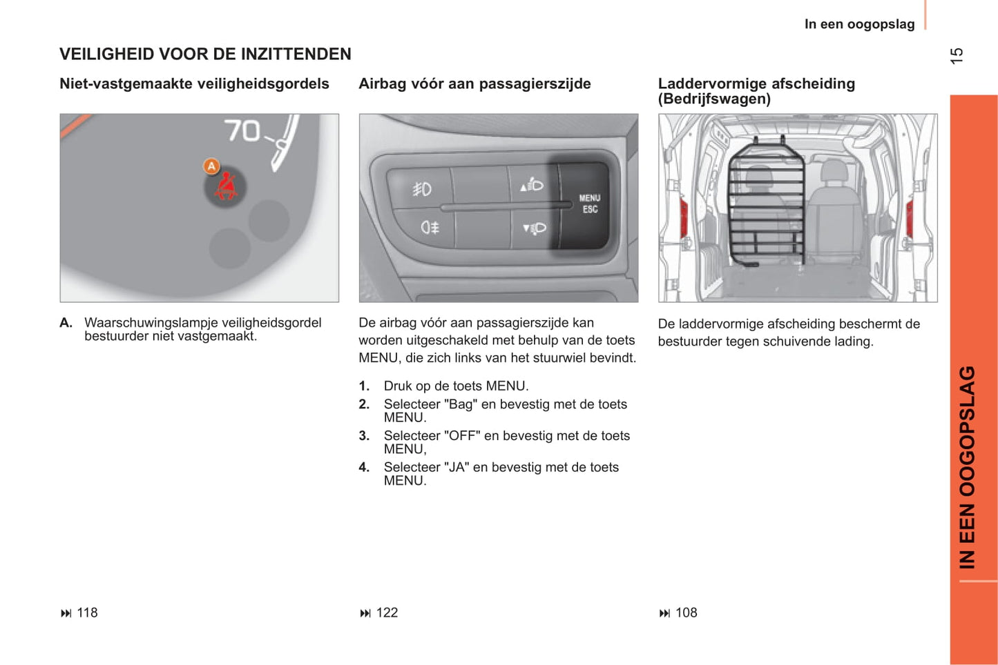 2011-2014 Peugeot Bipper Bedienungsanleitung | Niederländisch