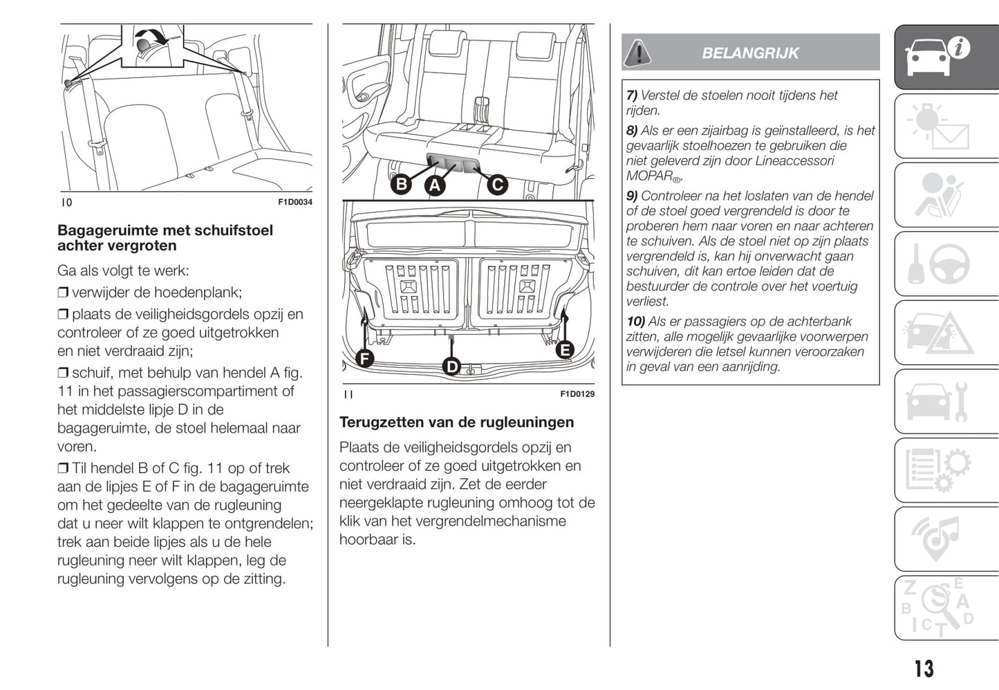 2020-2021 Fiat Panda Gebruikershandleiding | Nederlands