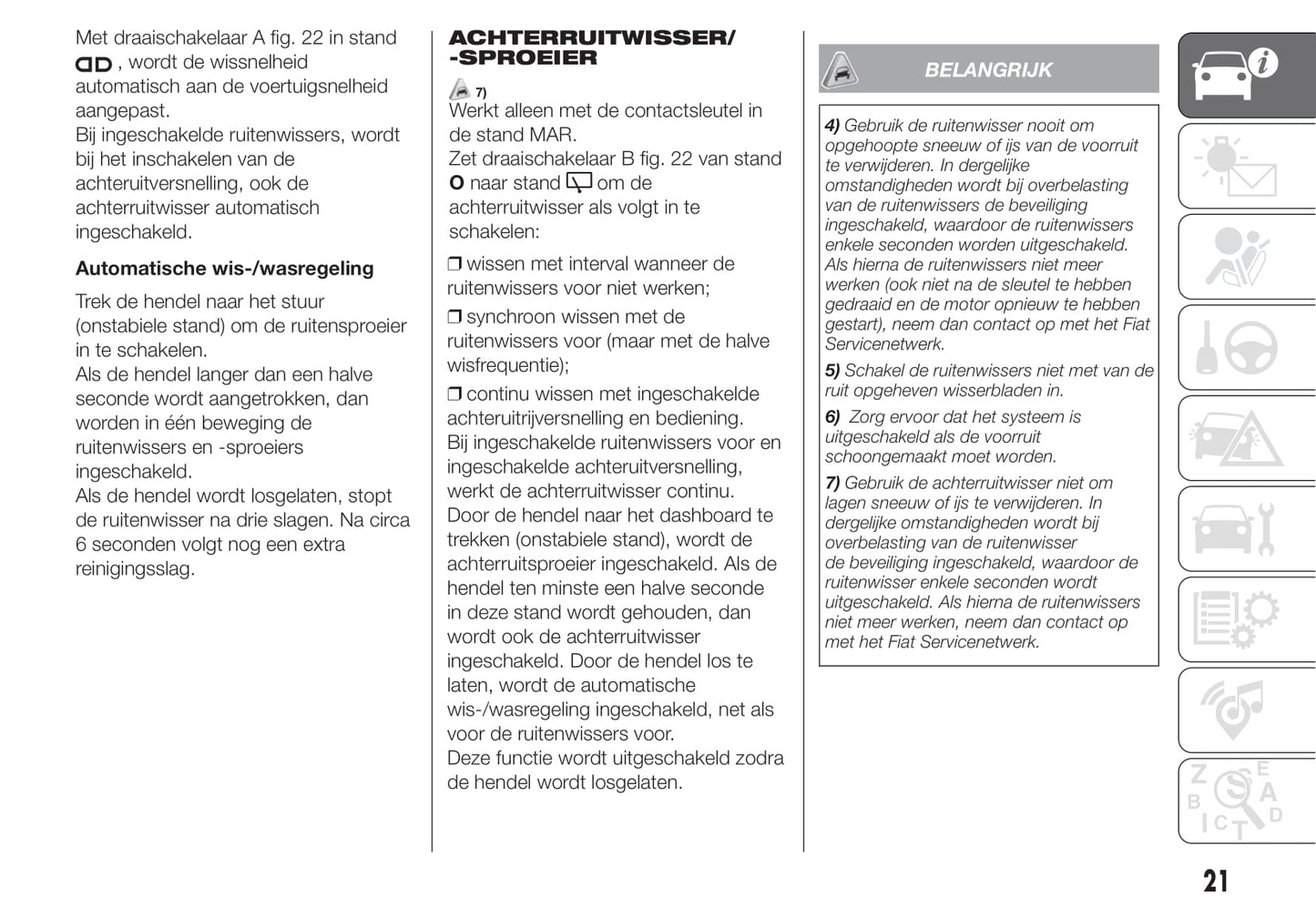 2020-2021 Fiat Panda Gebruikershandleiding | Nederlands