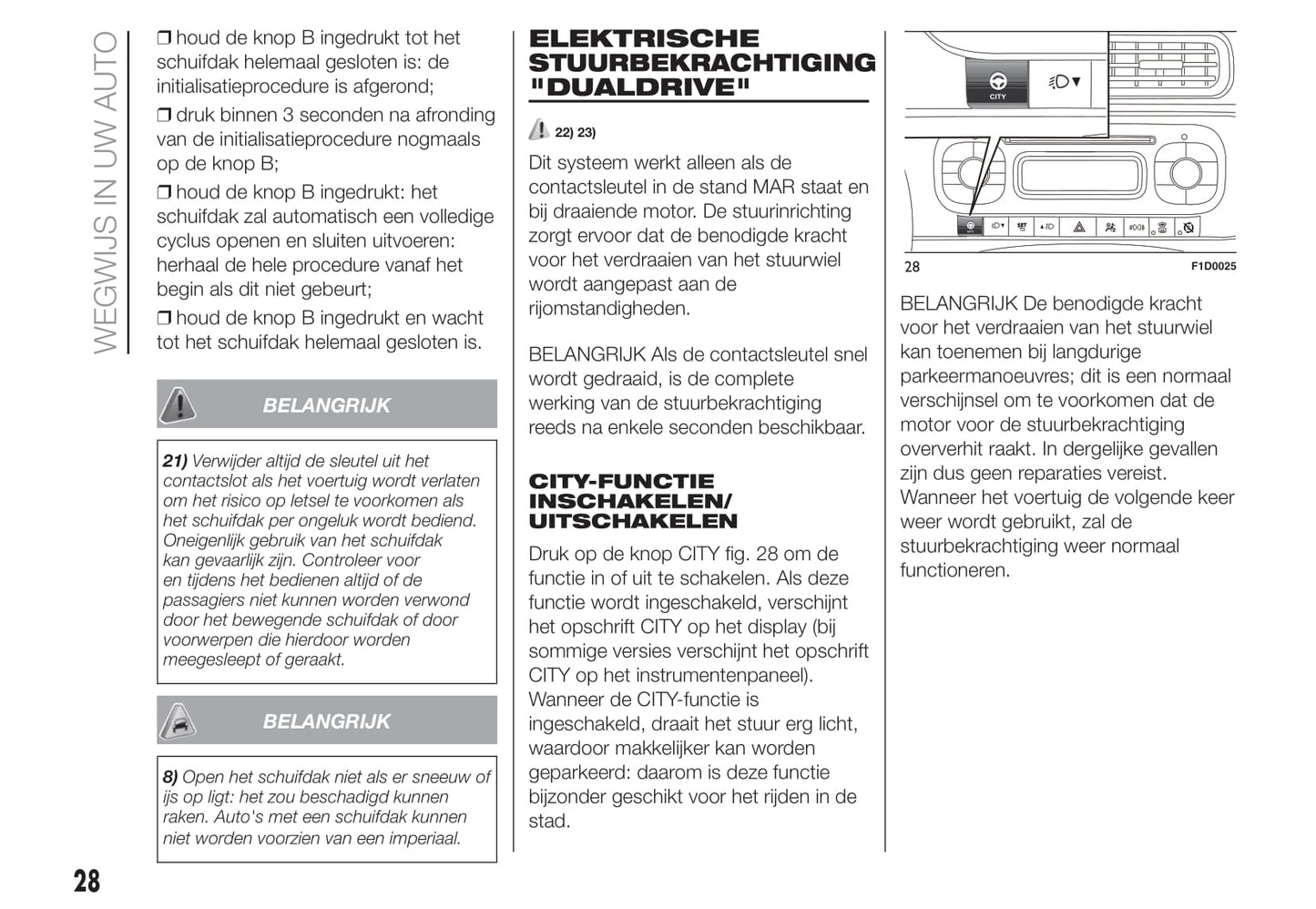 2020-2021 Fiat Panda Gebruikershandleiding | Nederlands