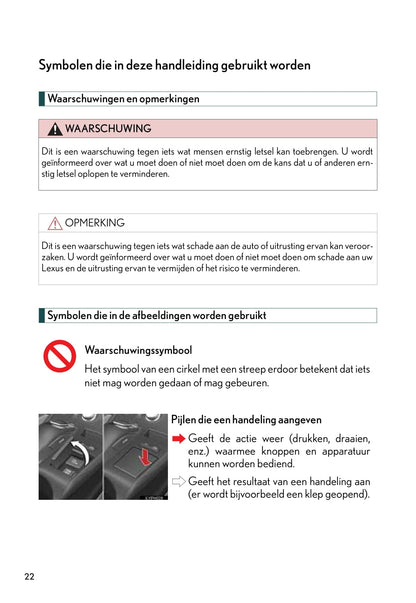 2011-2012 Lexus CT 200h Owner's Manual | Dutch