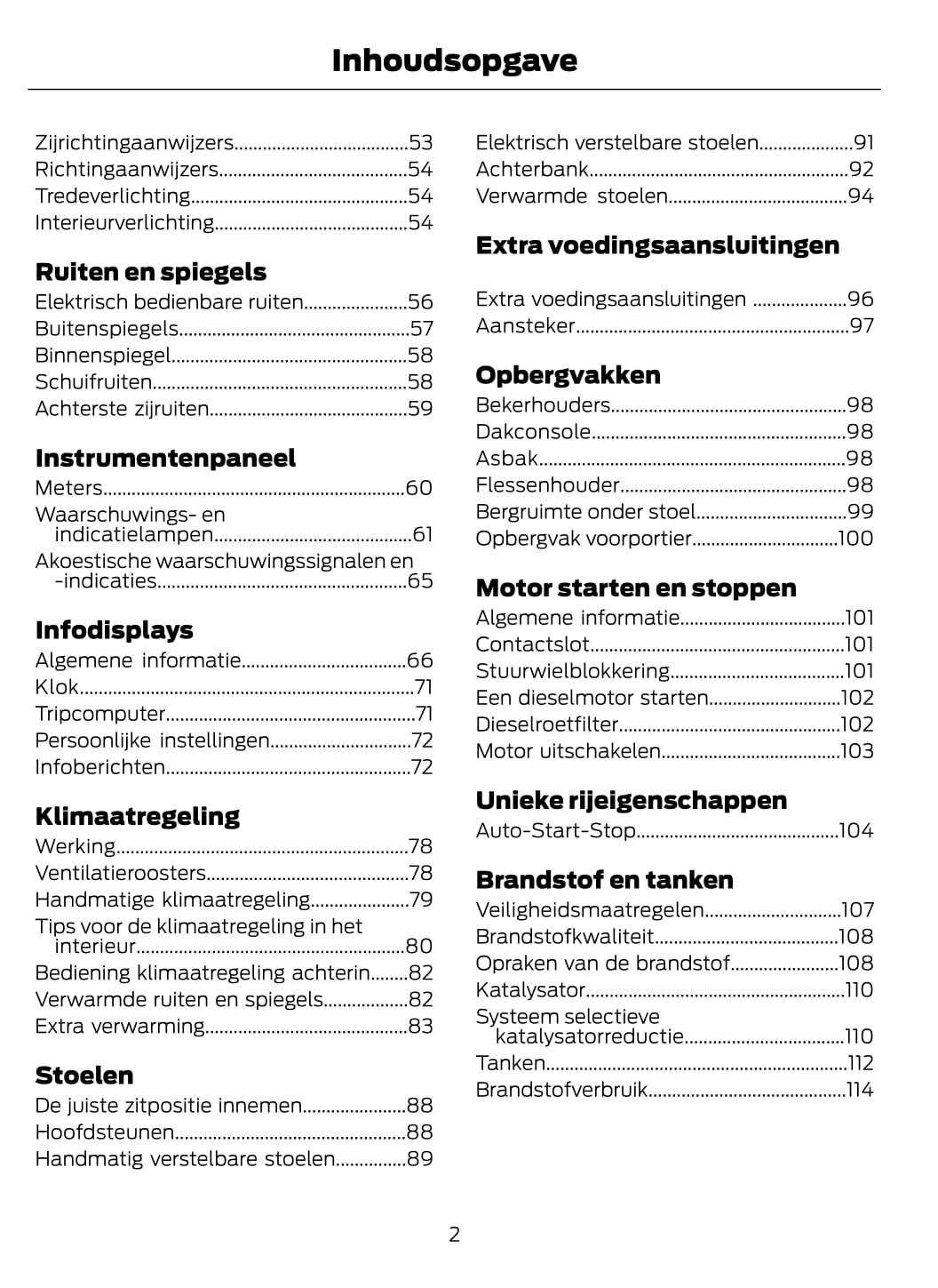 2014-2015 Ford Transit Gebruikershandleiding | Nederlands