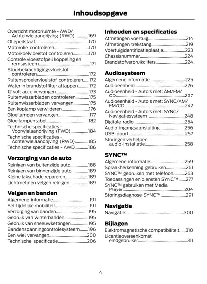 2014-2015 Ford Transit Gebruikershandleiding | Nederlands