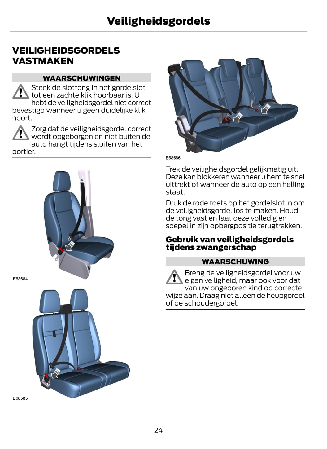 2014-2015 Ford Transit Gebruikershandleiding | Nederlands