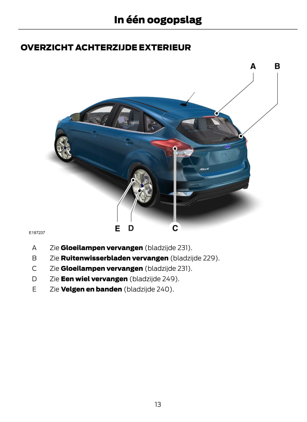 2015 Ford Focus Gebruikershandleiding | Nederlands