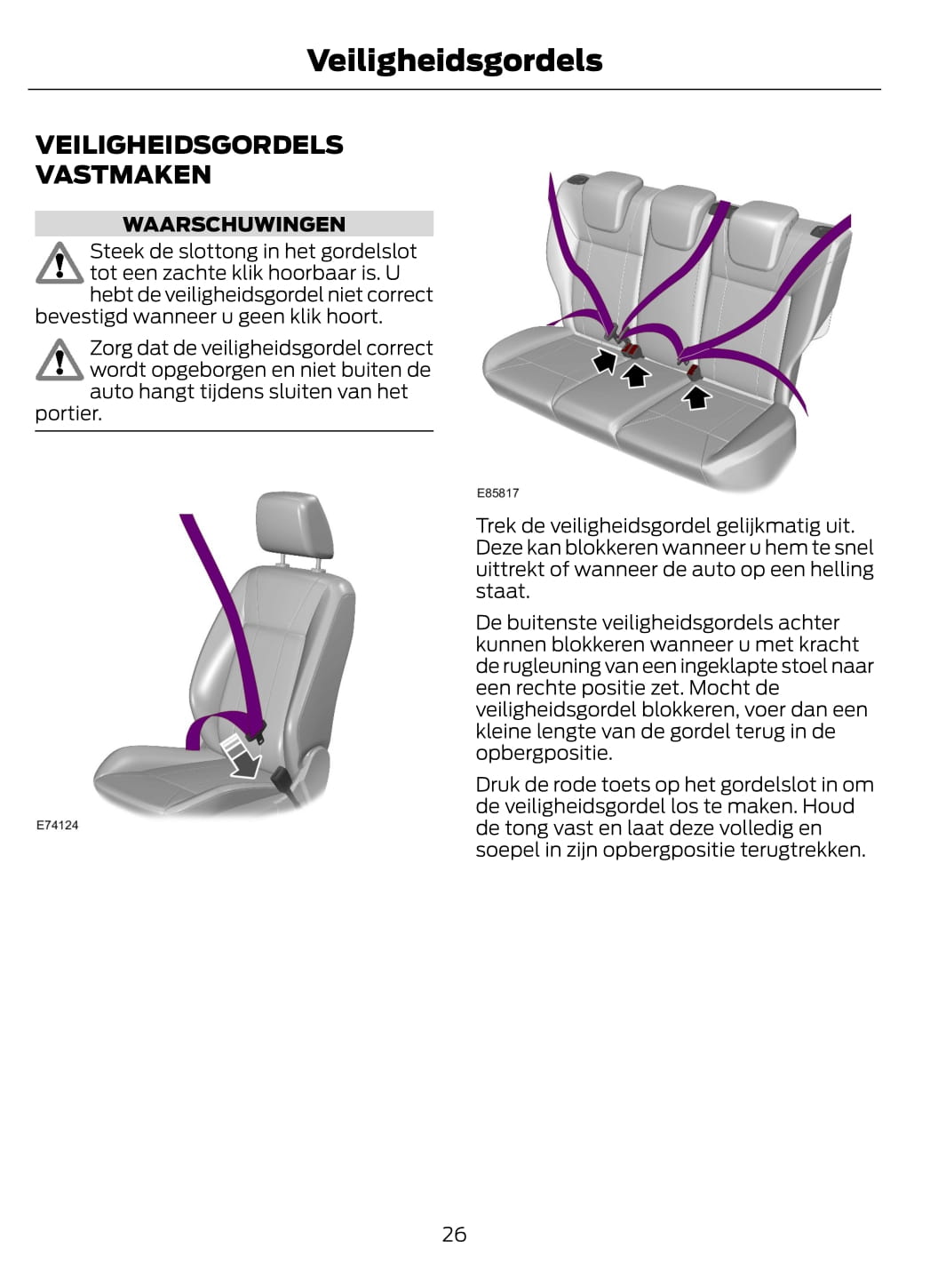 2015 Ford Focus Gebruikershandleiding | Nederlands