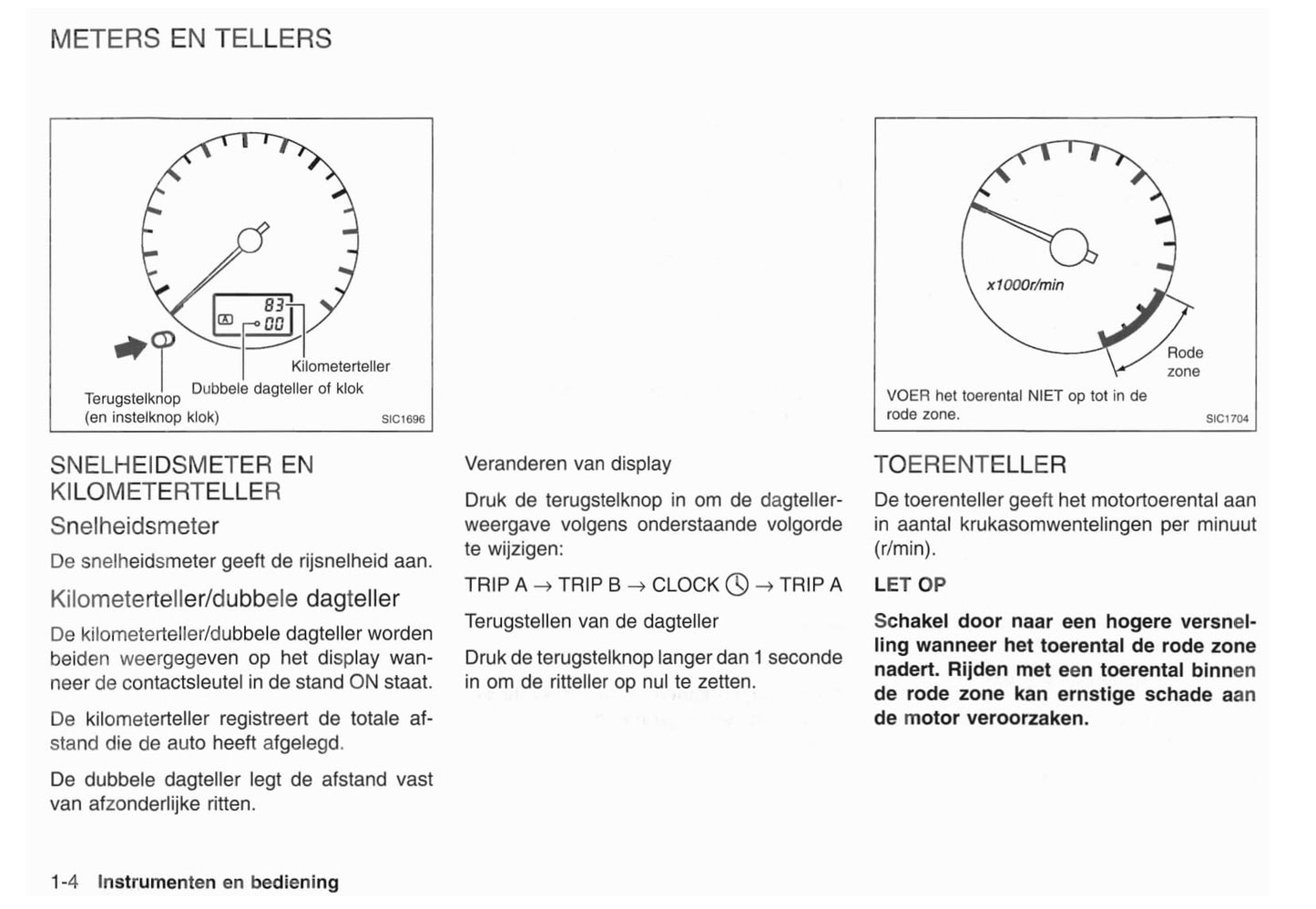 2001-2002 Nissan X-Trail Owner's Manual | Dutch