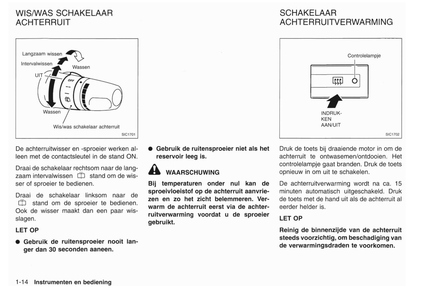 2001-2002 Nissan X-Trail Owner's Manual | Dutch