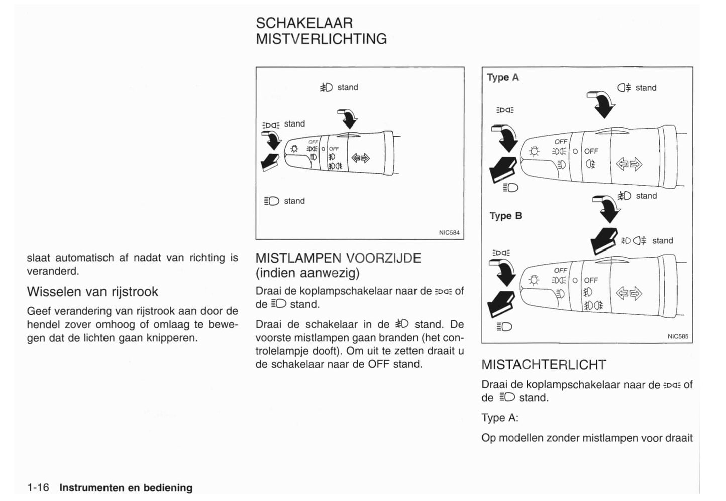 2001-2002 Nissan X-Trail Owner's Manual | Dutch