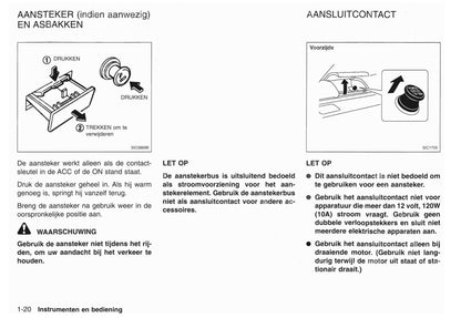 2001-2002 Nissan X-Trail Owner's Manual | Dutch