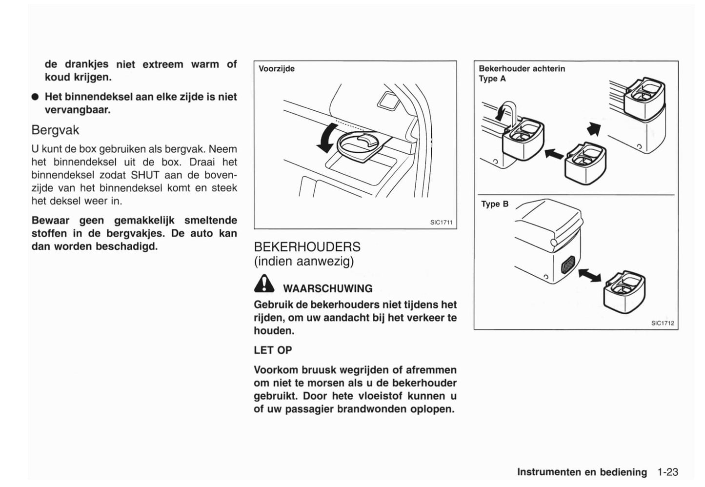 2001-2002 Nissan X-Trail Owner's Manual | Dutch