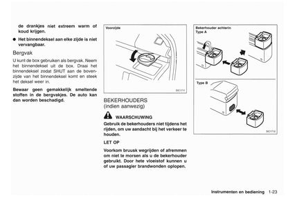 2001-2002 Nissan X-Trail Owner's Manual | Dutch