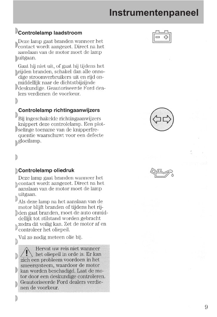 1997-2008 Ford Ka Gebruikershandleiding | Nederlands