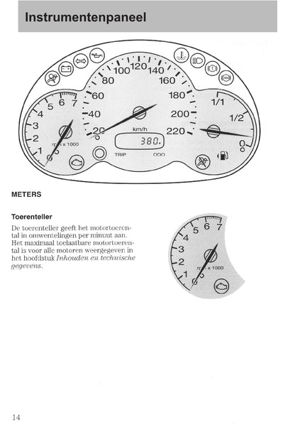 1997-2008 Ford Ka Gebruikershandleiding | Nederlands