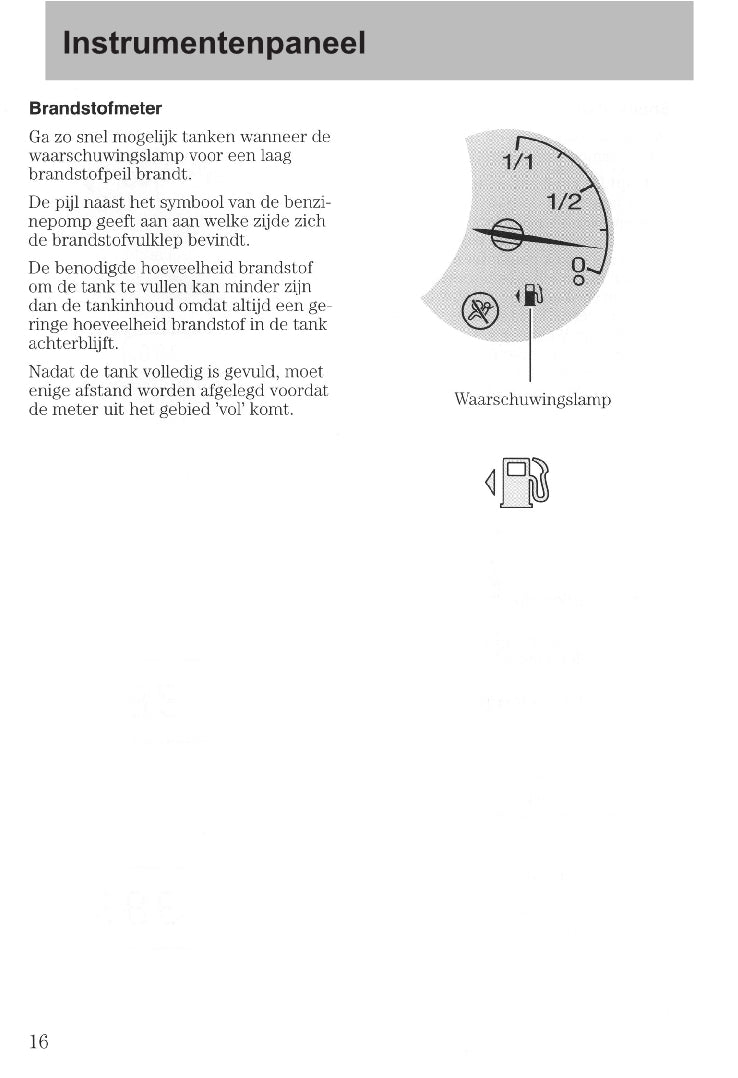 1997-2008 Ford Ka Gebruikershandleiding | Nederlands