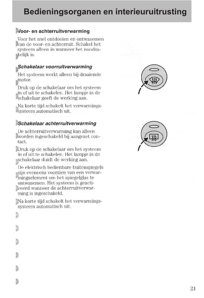 1997-2008 Ford Ka Gebruikershandleiding | Nederlands