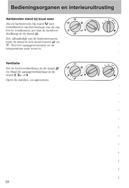 1997-2008 Ford Ka Gebruikershandleiding | Nederlands