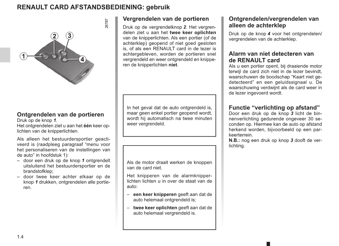 2012-2016 Renault Clio Manuel du propriétaire | Néerlandais