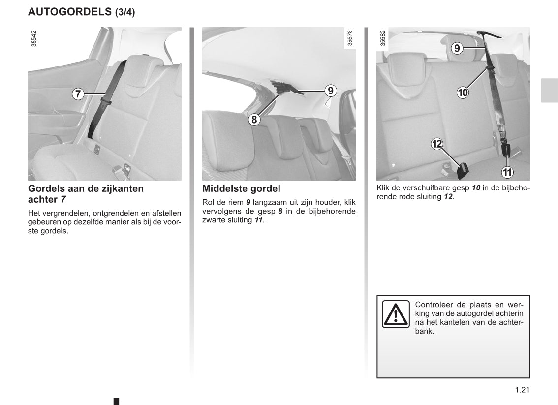 2012-2016 Renault Clio Manuel du propriétaire | Néerlandais