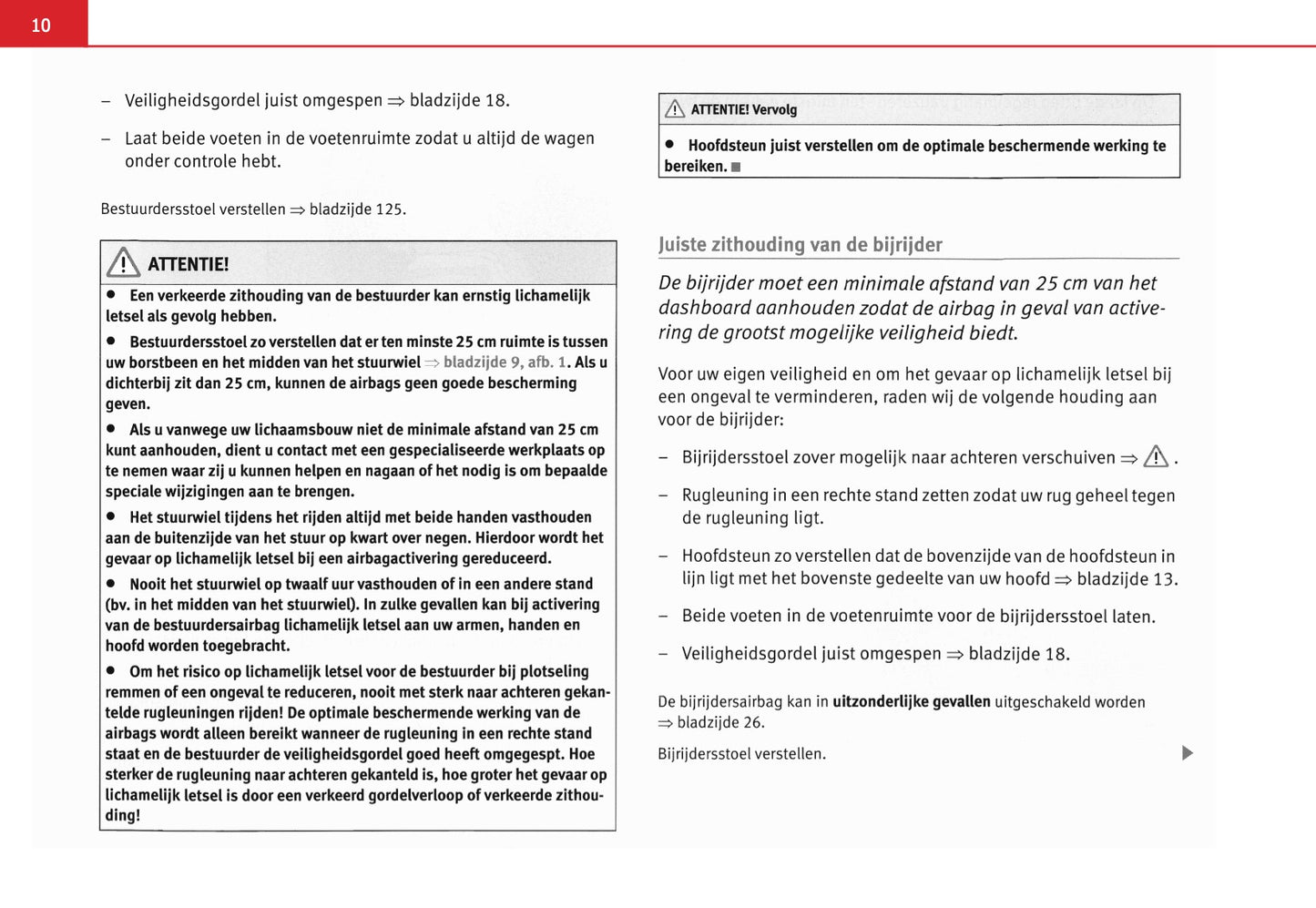 2005-2006 Seat Alhambra Owner's Manual | Dutch