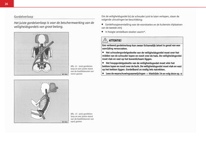 2005-2006 Seat Alhambra Owner's Manual | Dutch