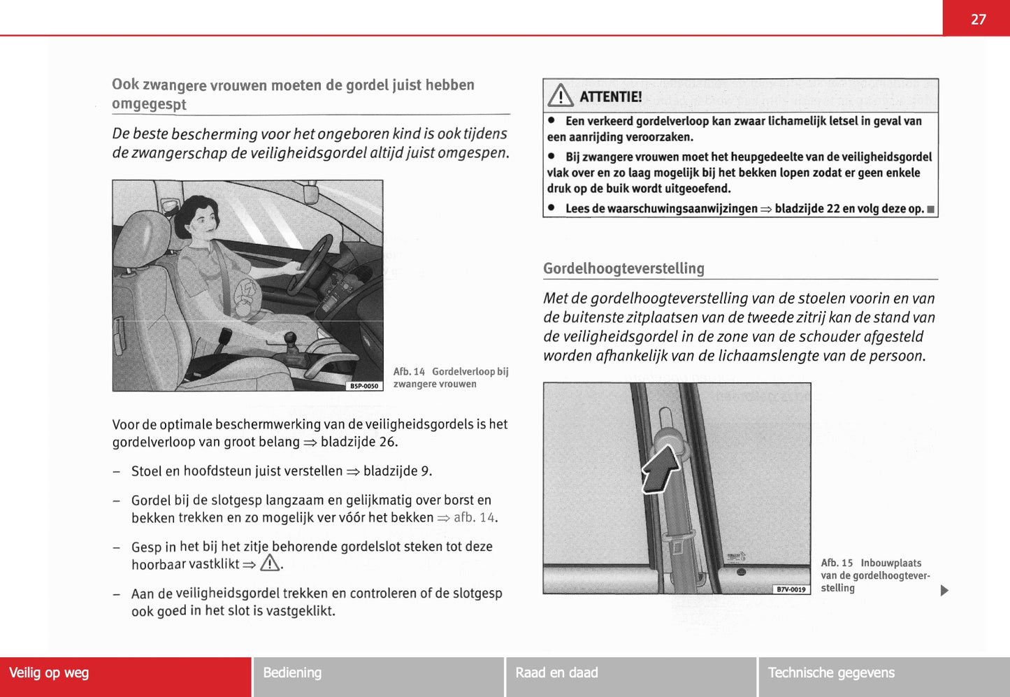 2005-2006 Seat Alhambra Owner's Manual | Dutch