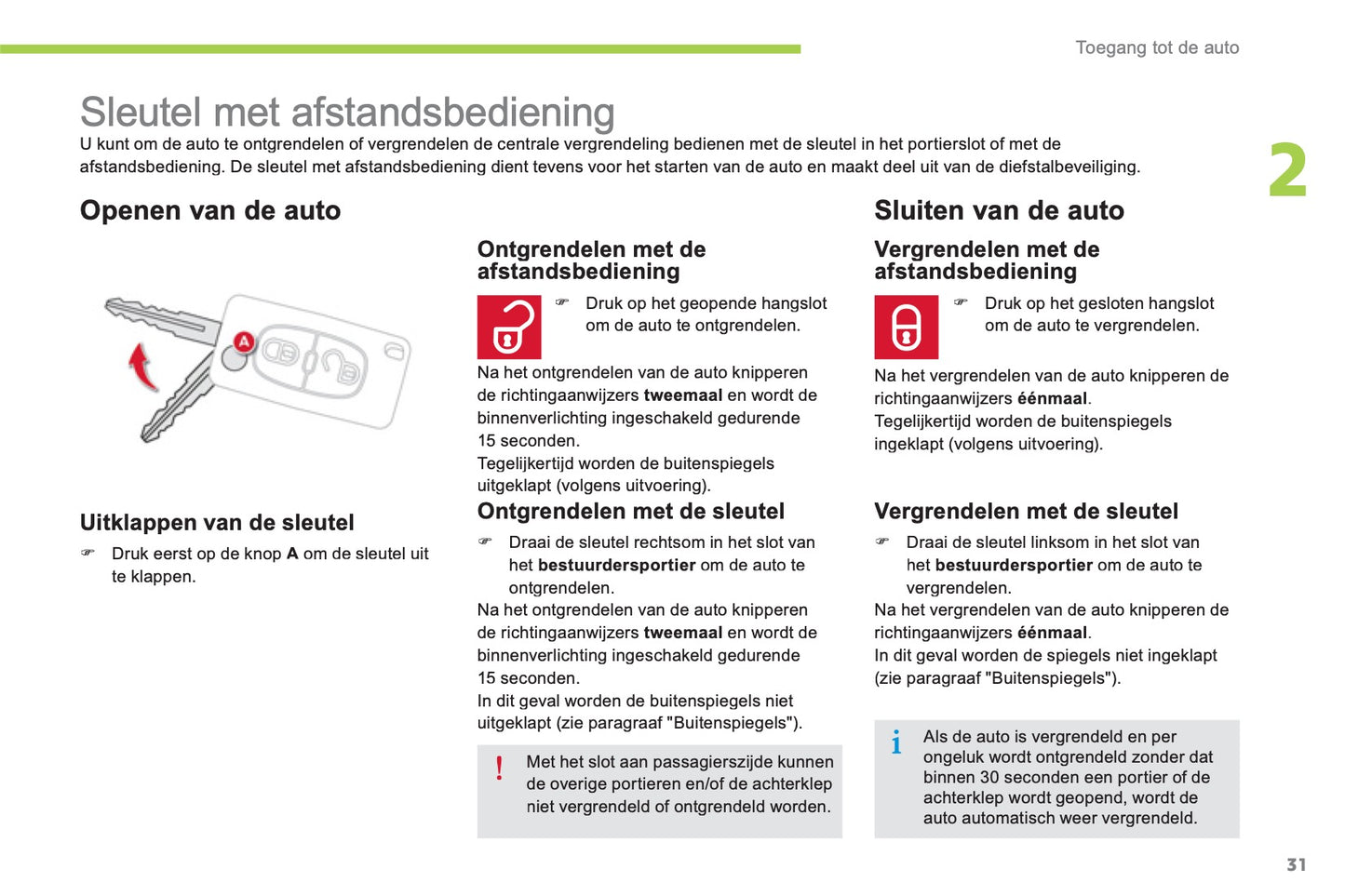 2012-2014 Citroën C-Zero Gebruikershandleiding | Nederlands