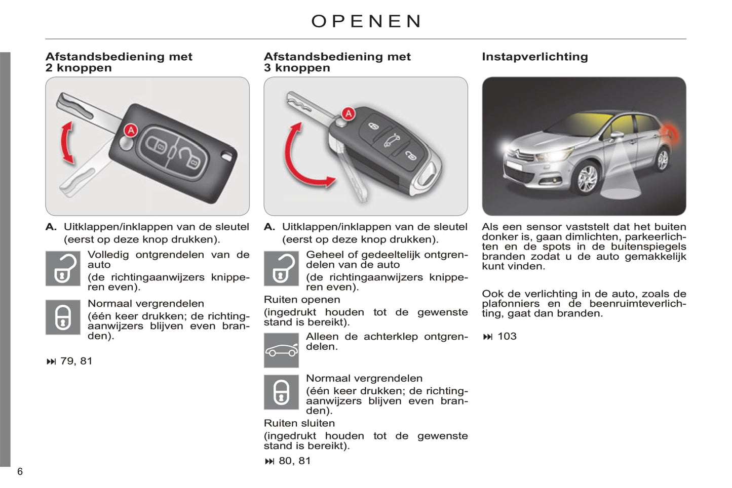 2010-2015 Citroën C4 Manuel du propriétaire | Néerlandais