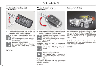 2010-2015 Citroën C4 Manuel du propriétaire | Néerlandais