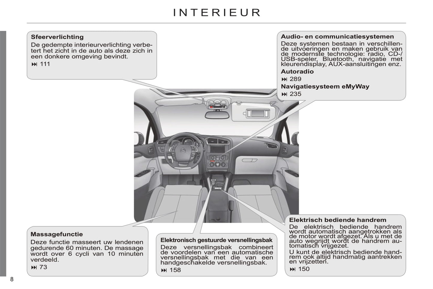 2010-2015 Citroën C4 Manuel du propriétaire | Néerlandais