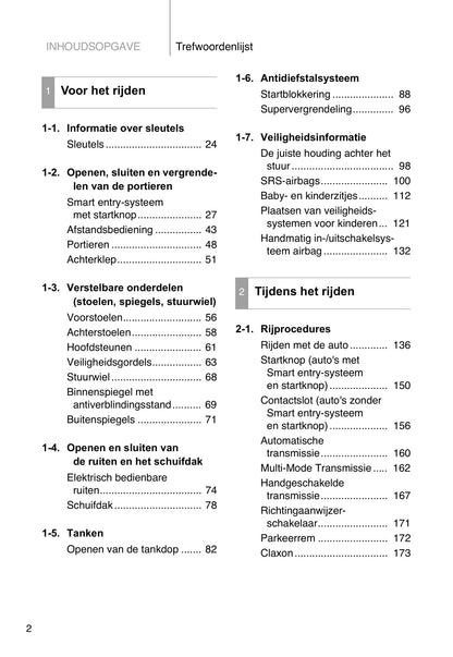 2012-2013 Toyota Auris Gebruikershandleiding | Nederlands