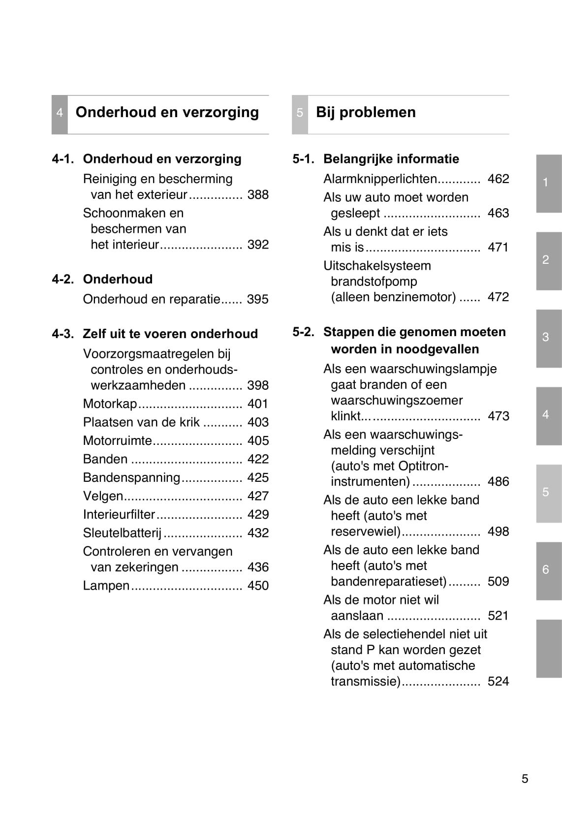 2012-2013 Toyota Auris Gebruikershandleiding | Nederlands