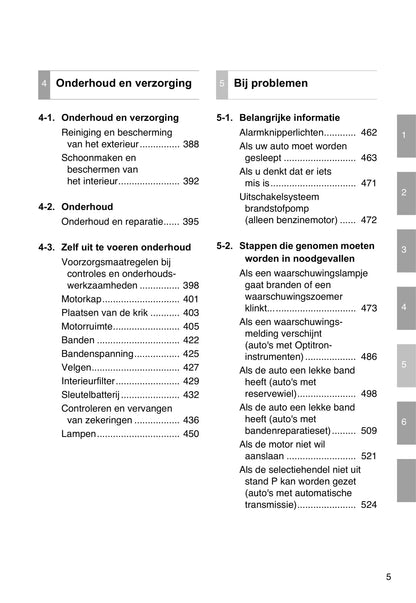 2012-2013 Toyota Auris Gebruikershandleiding | Nederlands