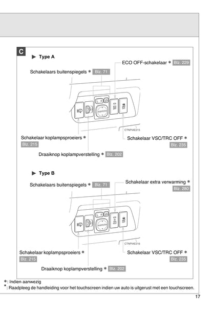 2012-2013 Toyota Auris Gebruikershandleiding | Nederlands