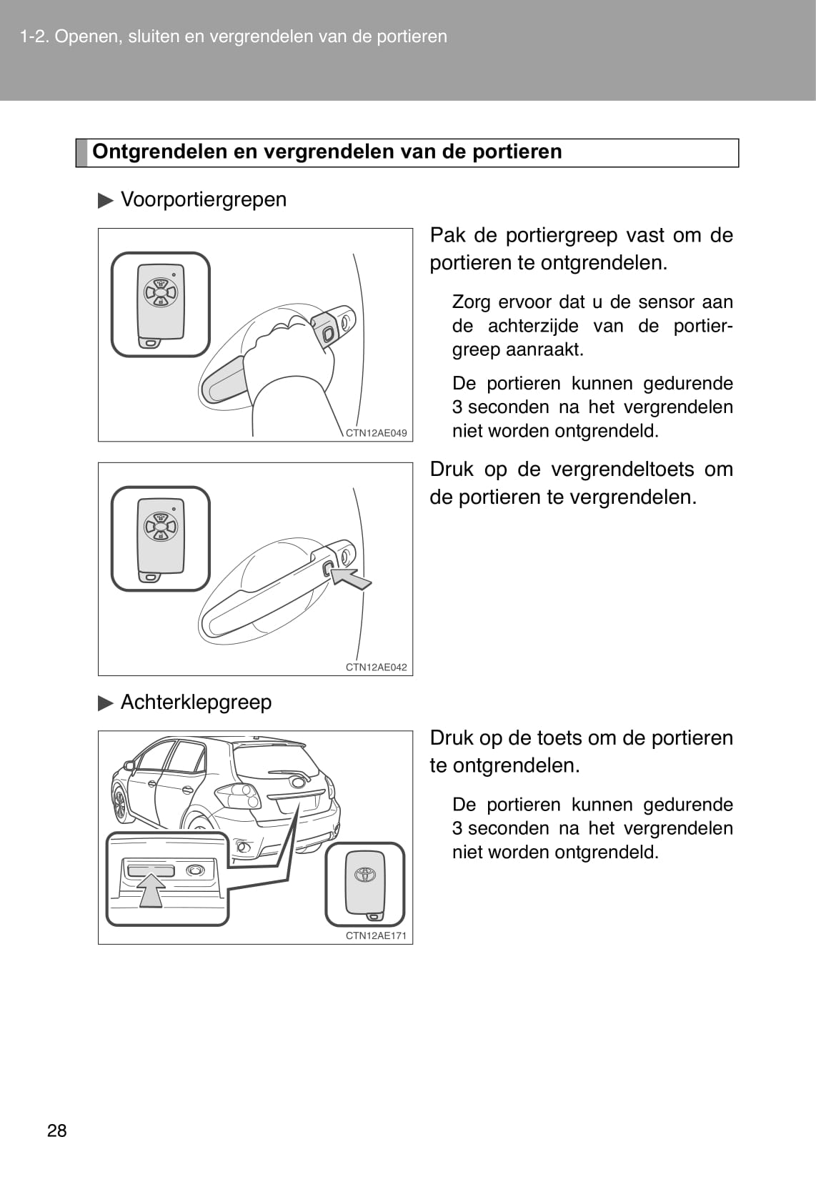 2012-2013 Toyota Auris Gebruikershandleiding | Nederlands