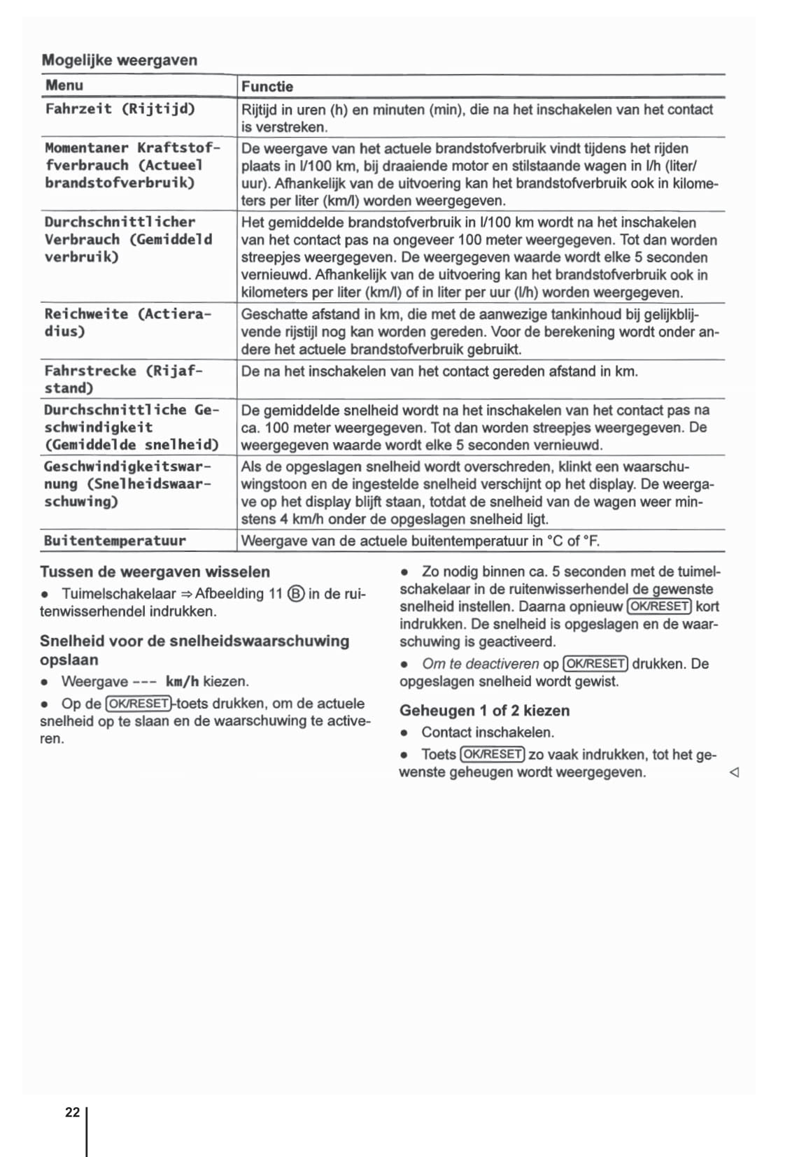 2009-2015 Volkswagen Amarok Owner's Manual | Dutch