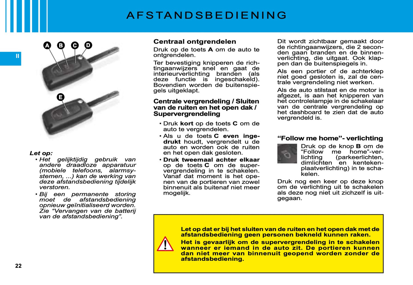 2008 Citroën C5 Bedienungsanleitung | Niederländisch