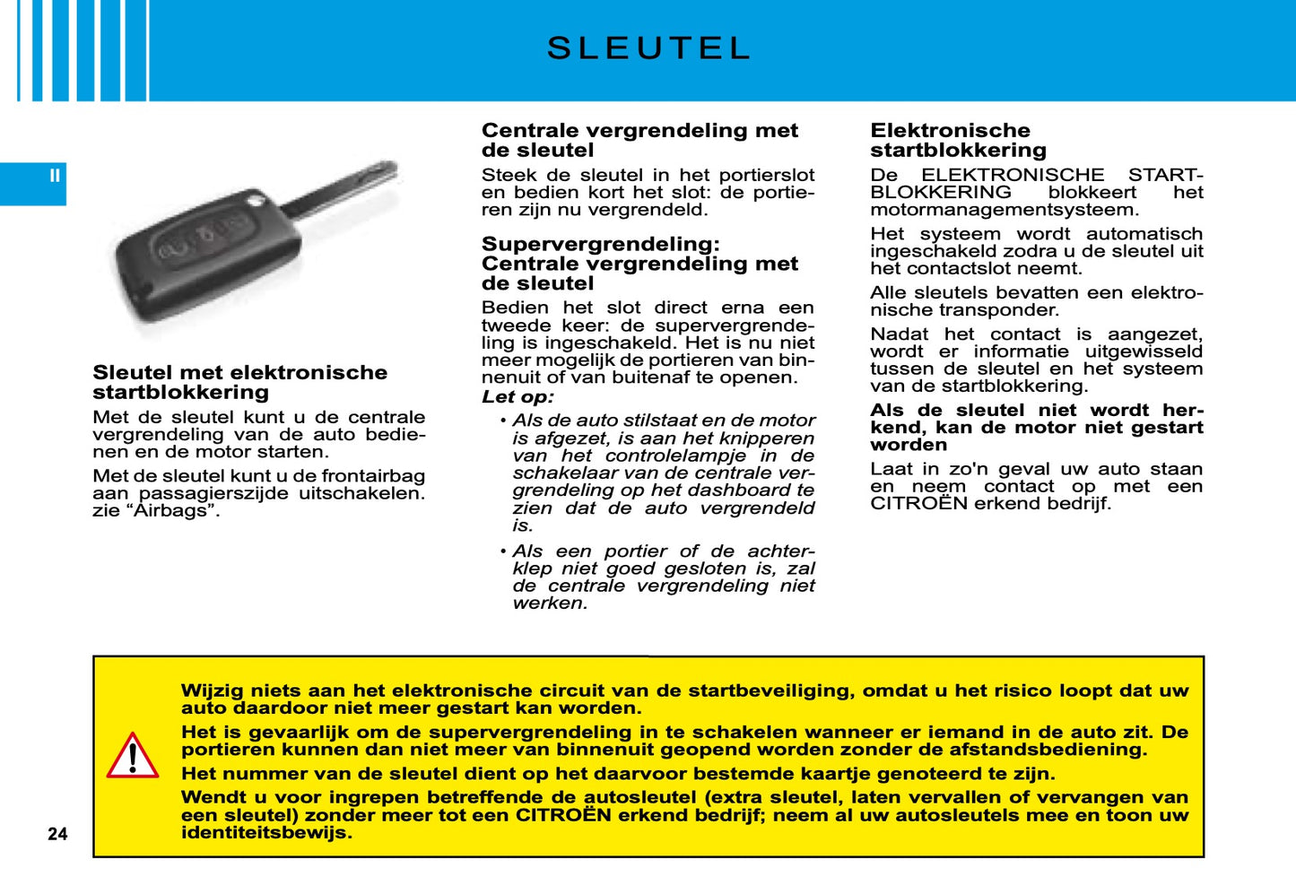 2008 Citroën C5 Bedienungsanleitung | Niederländisch