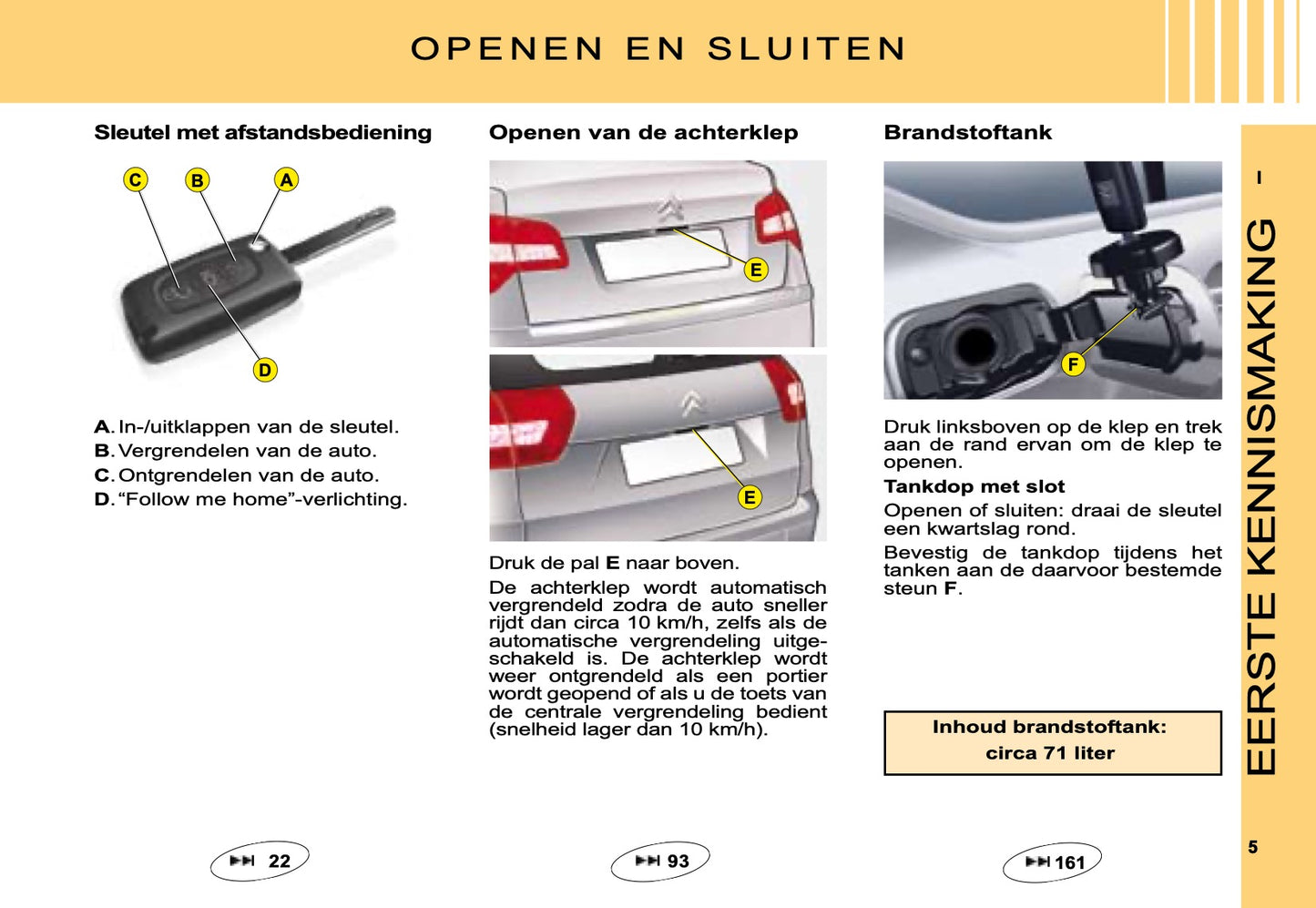 2008 Citroën C5 Bedienungsanleitung | Niederländisch