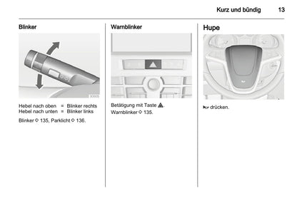 2011-2012 Opel Astra Owner's Manual | German