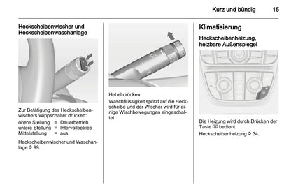 2011-2012 Opel Astra Owner's Manual | German