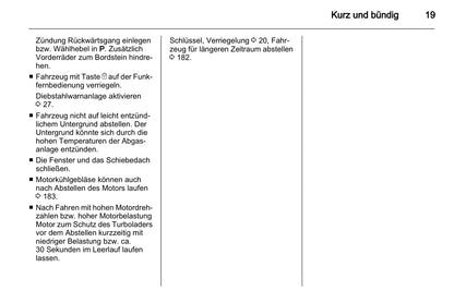 2011-2012 Opel Astra Owner's Manual | German