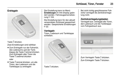 2011-2012 Opel Astra Owner's Manual | German