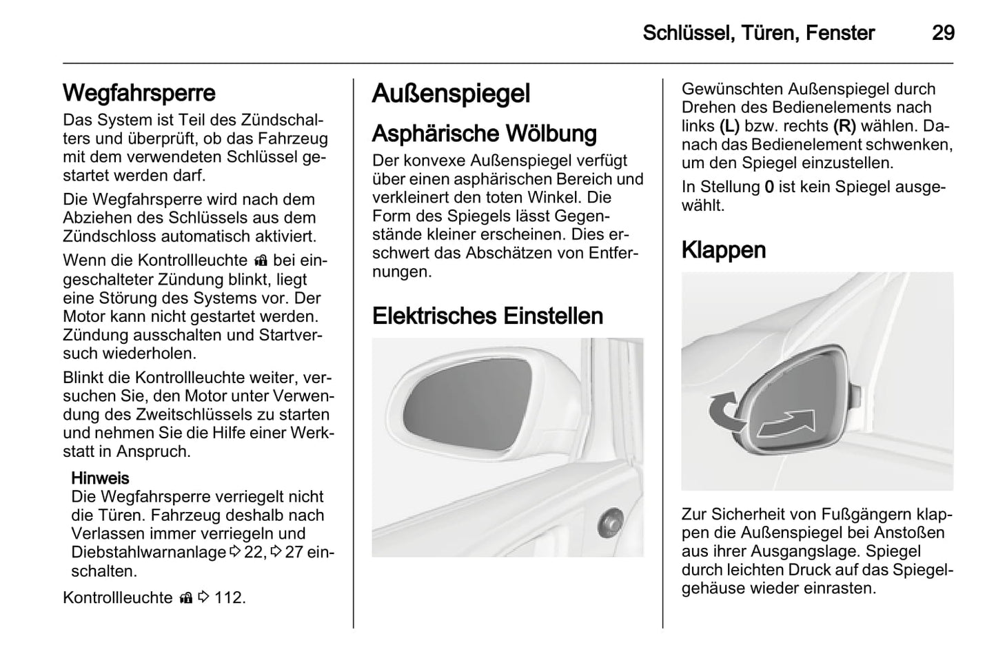 2011-2012 Opel Astra Owner's Manual | German