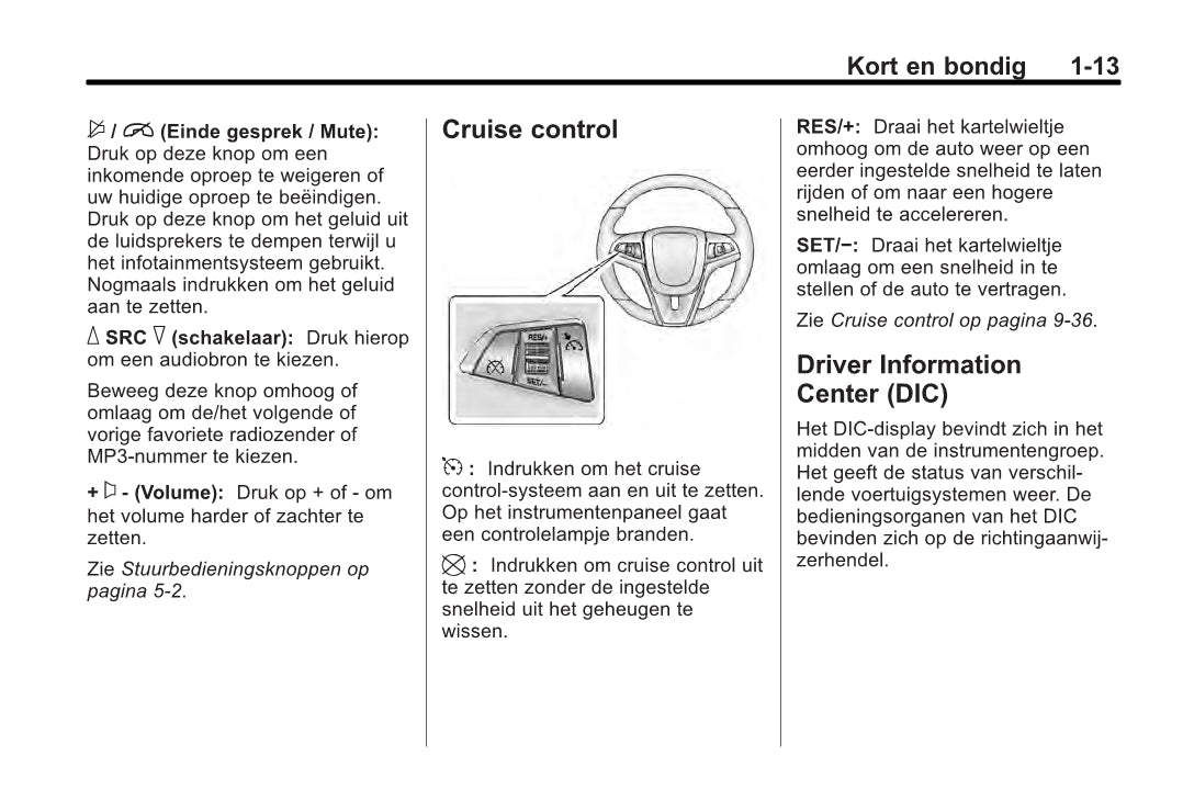 2013-2014 Chevrolet Camaro Gebruikershandleiding | Nederlands