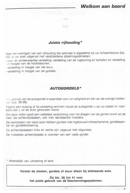 1994-1996 Citroën ZX Gebruikershandleiding | Nederlands