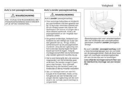 1998-2002 Saab 9-3 Bedienungsanleitung | Niederländisch